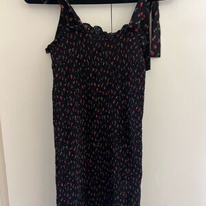 Free People Bella Smocked Slip Dress